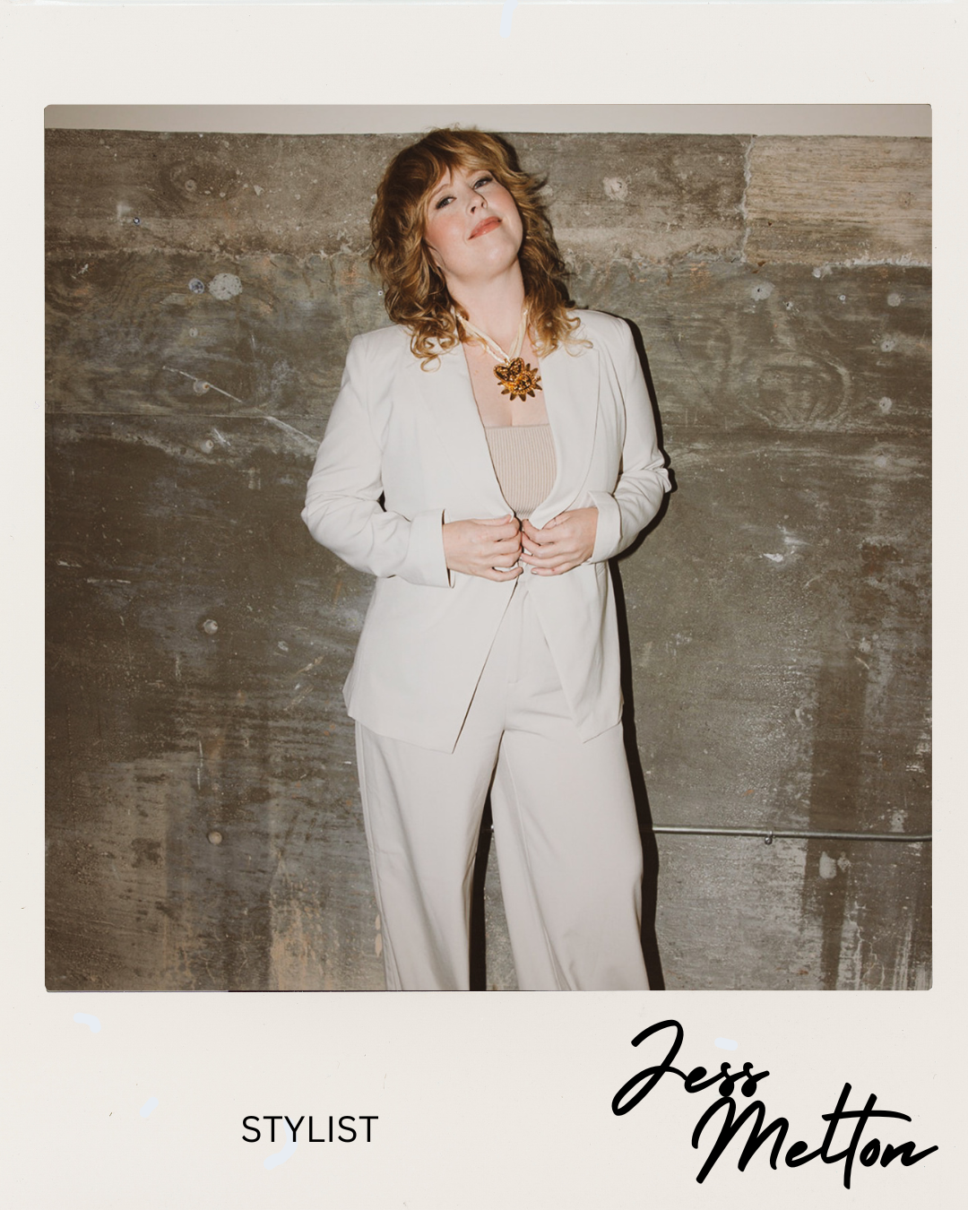 Jess, stylist at August & Omi