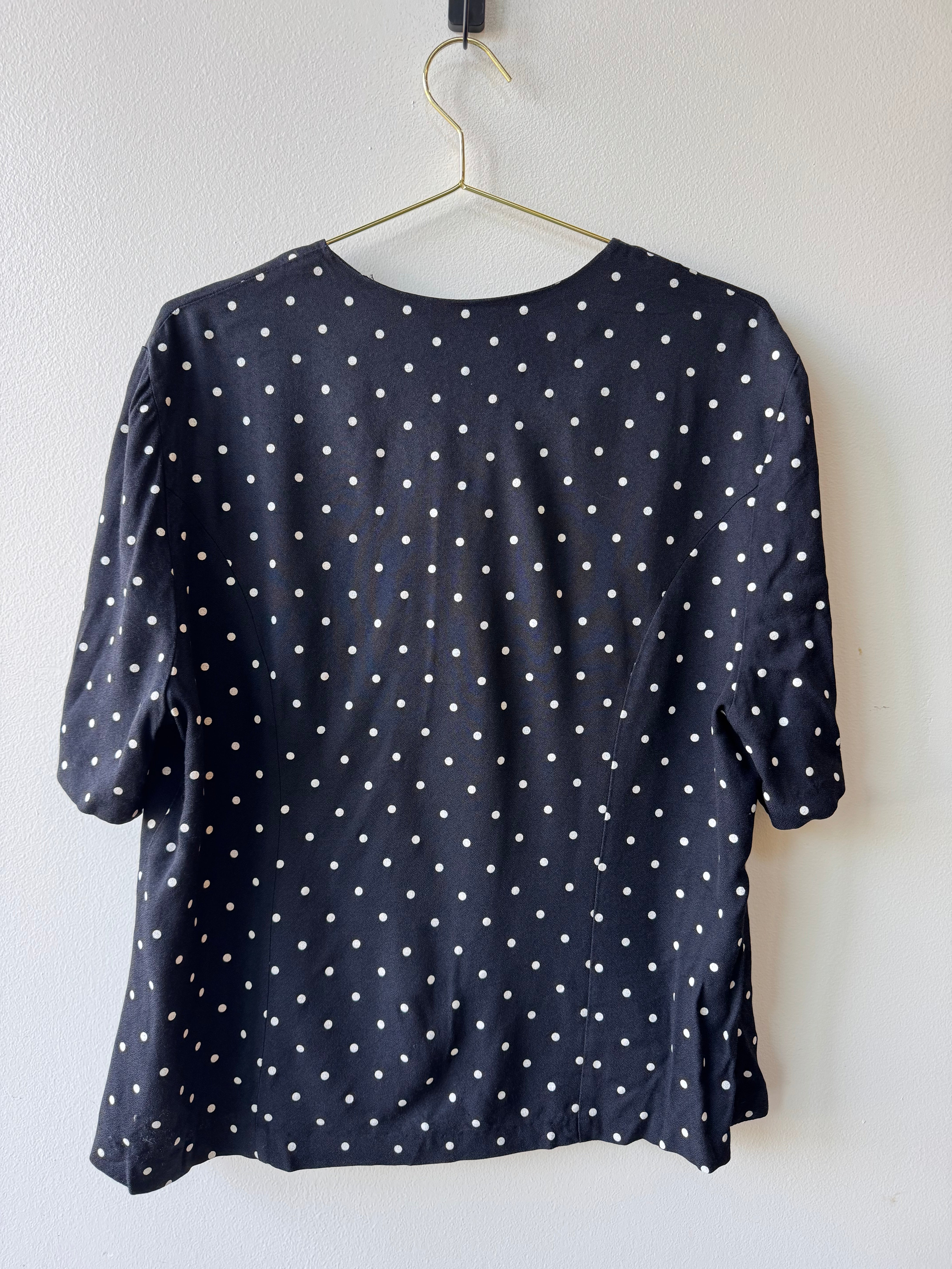 Good Times Polka Dot Blouse