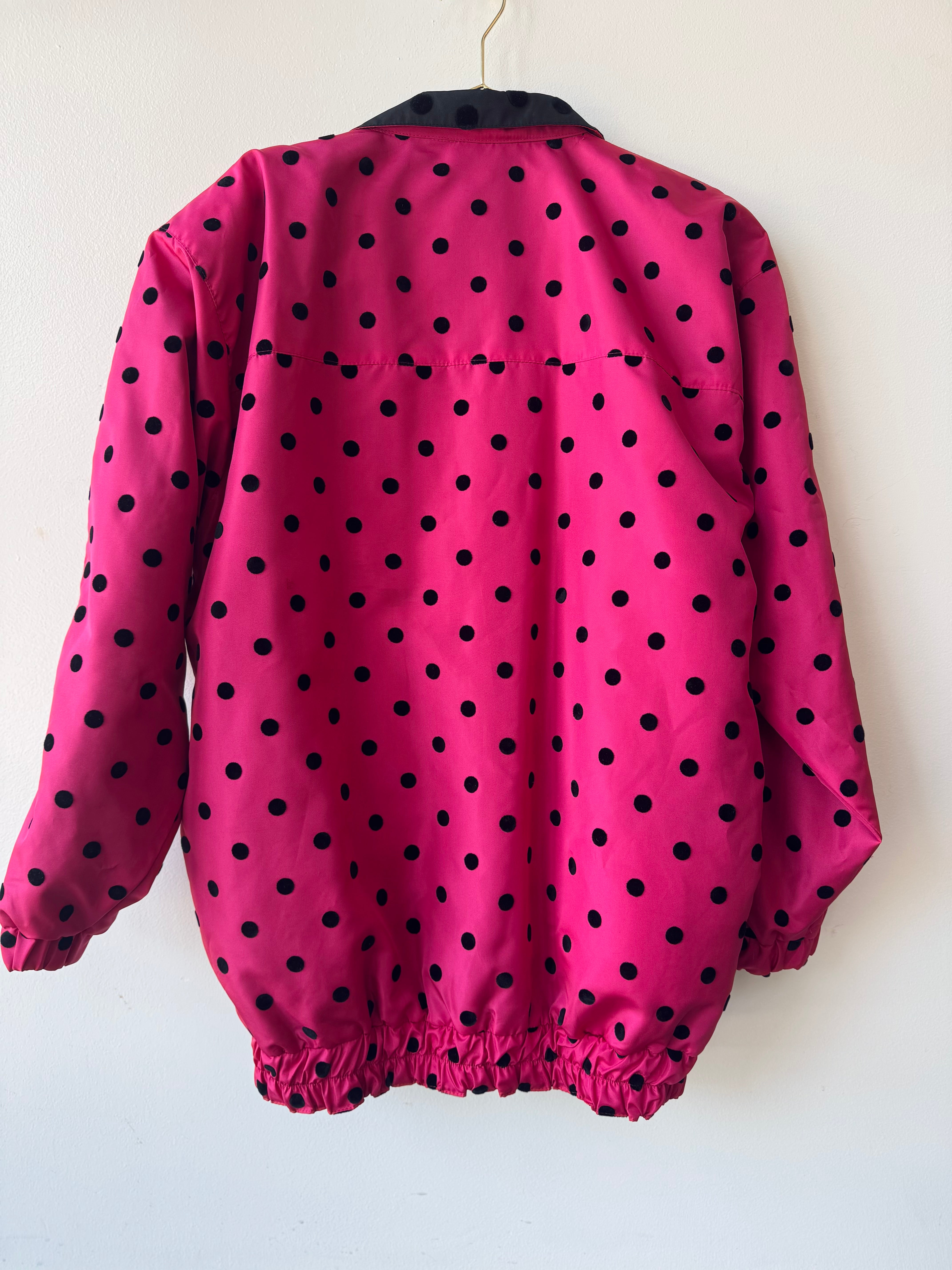Reversible Vintage Bomber Windbreaker