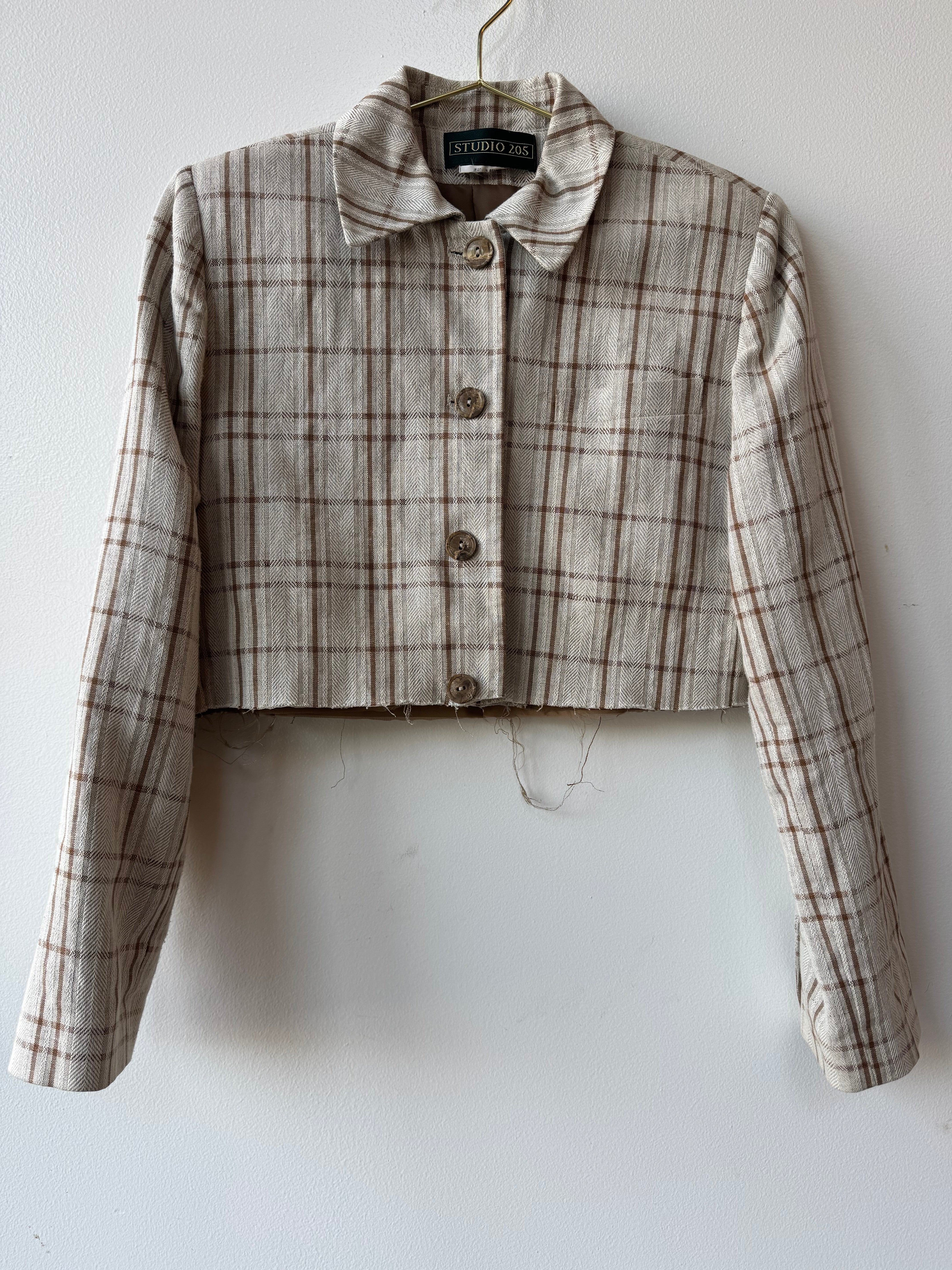 Cher cut-off Jacket