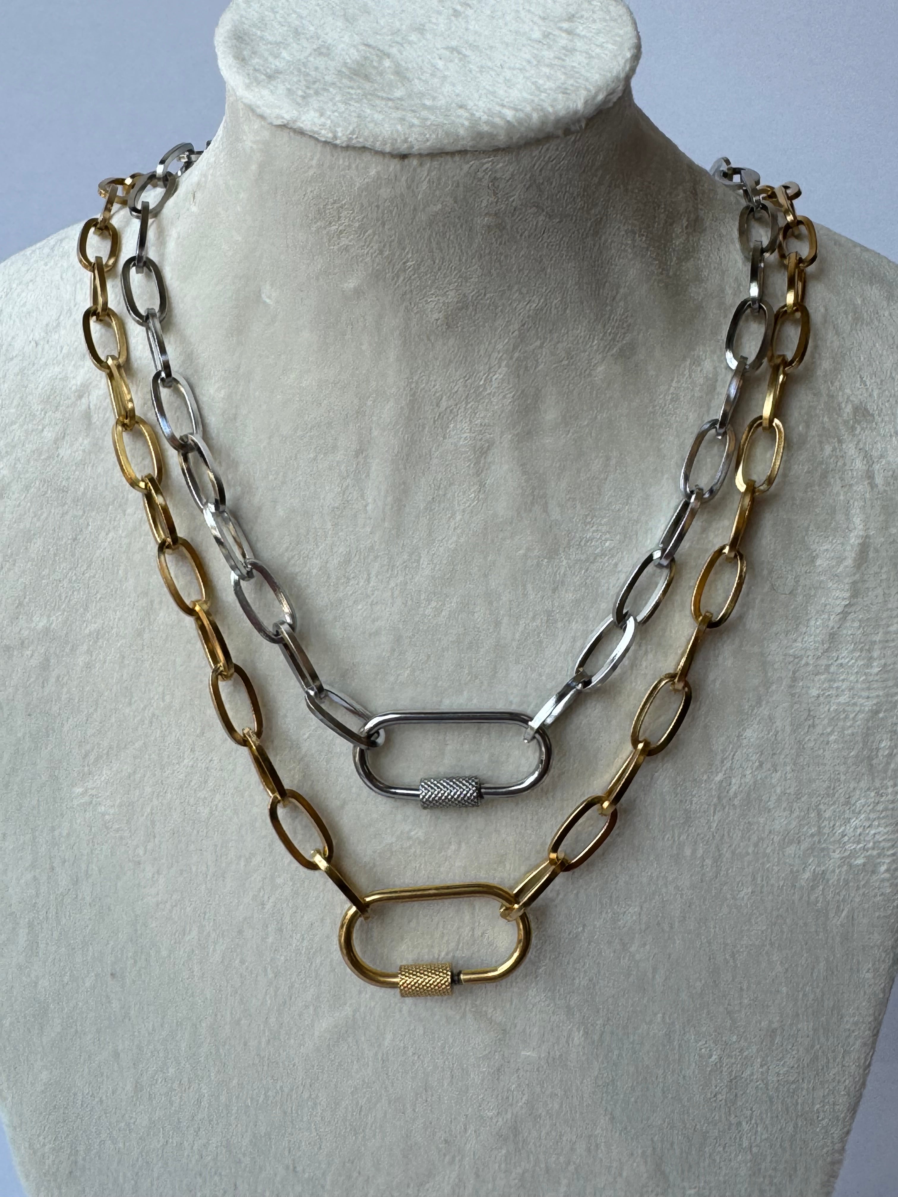 Carabiner Necklace