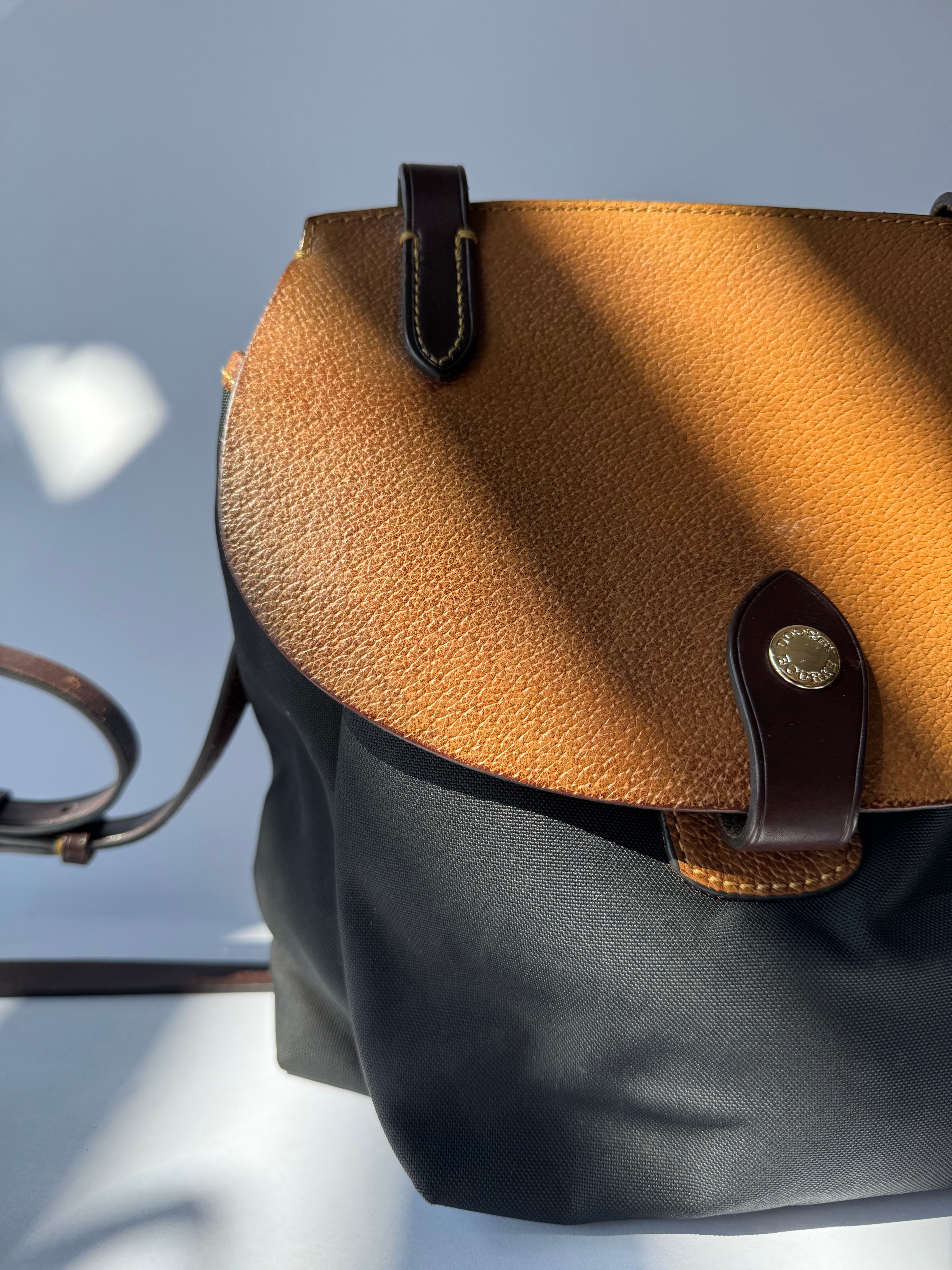 Vintage Alto Crossbody Saddle Bag