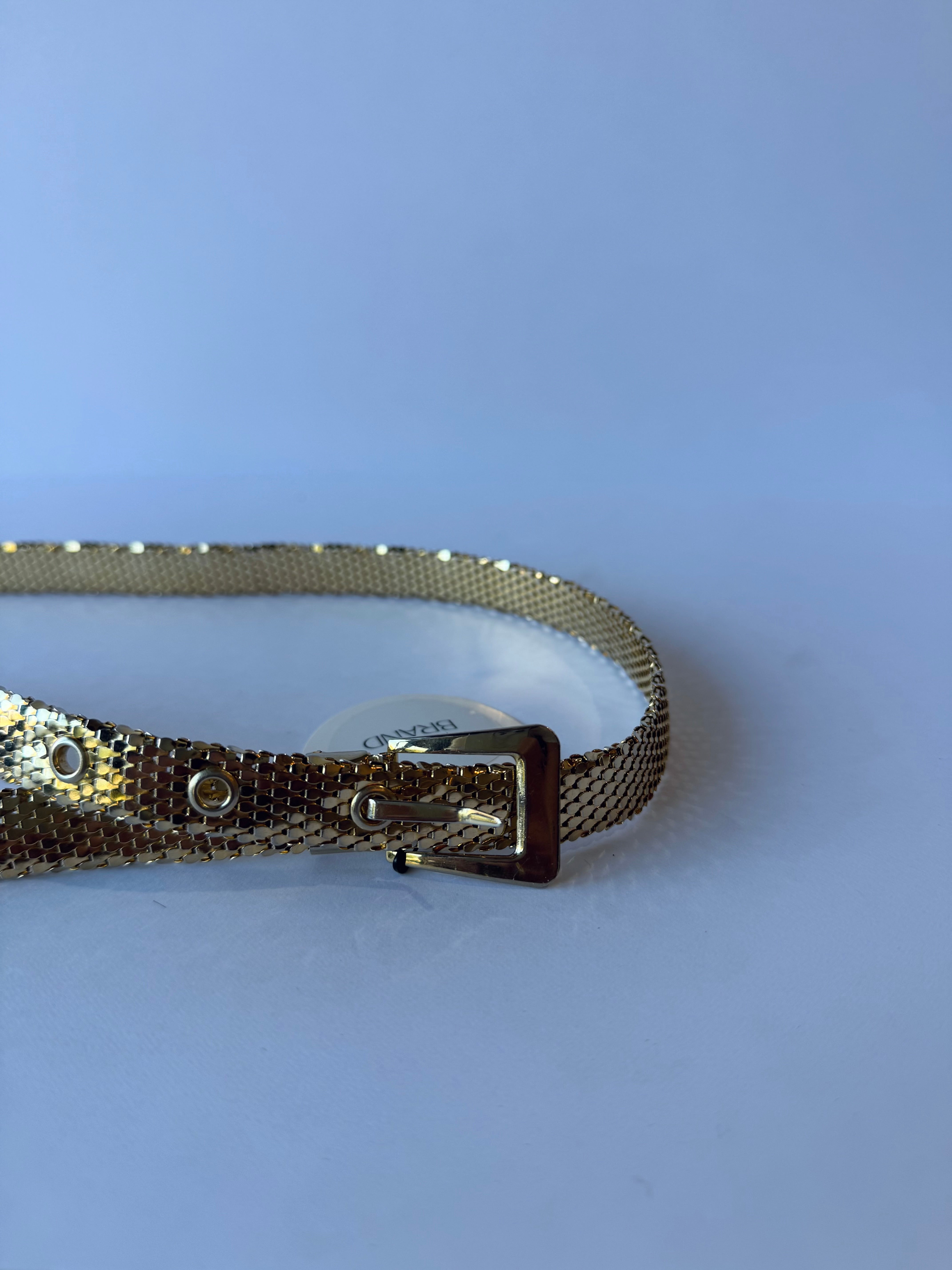 Vintage Designer Gold Belt