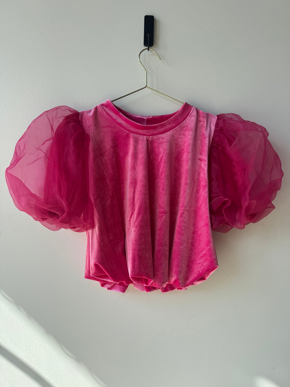 Anthro Puffy Sleeve Top NWT