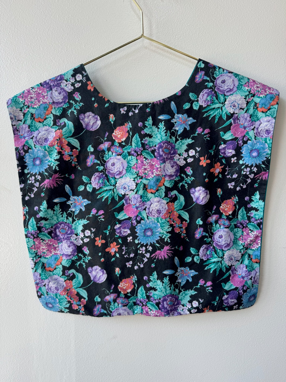 Reworked Vintage Sailor Collar Top