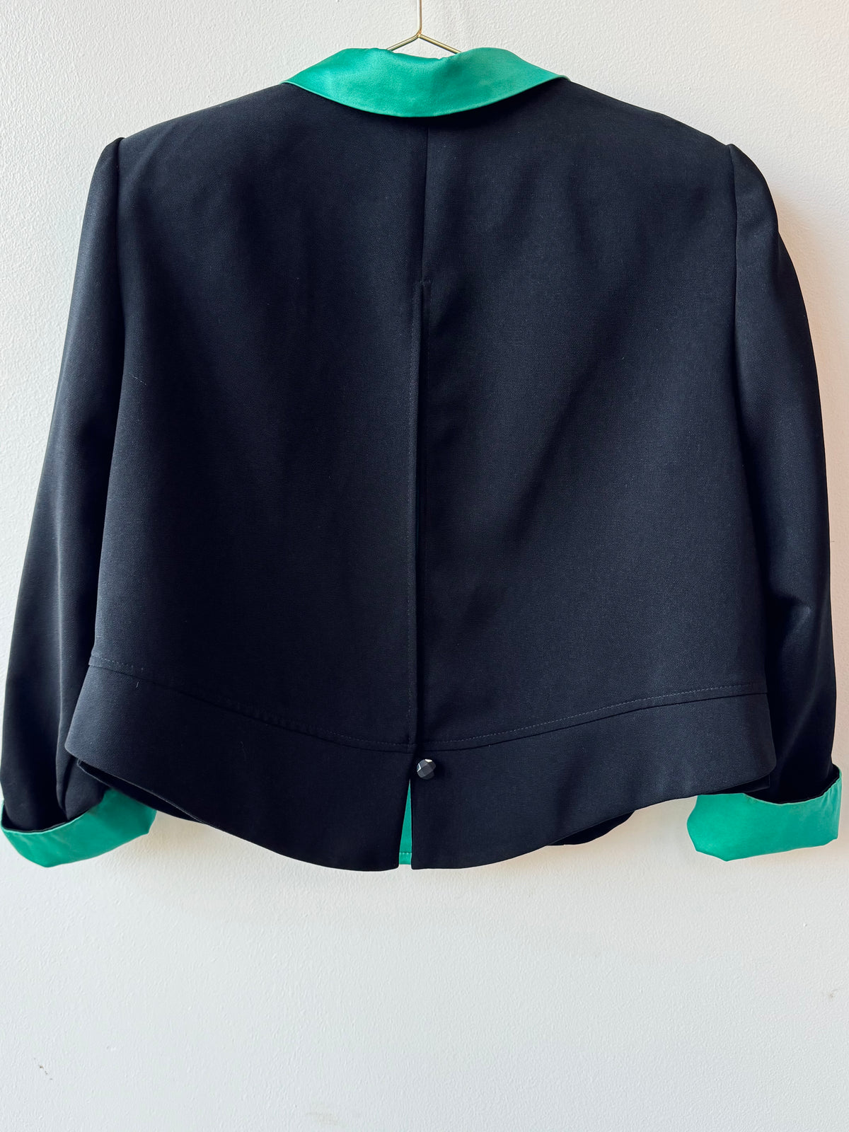 Black Button-Down Blazer