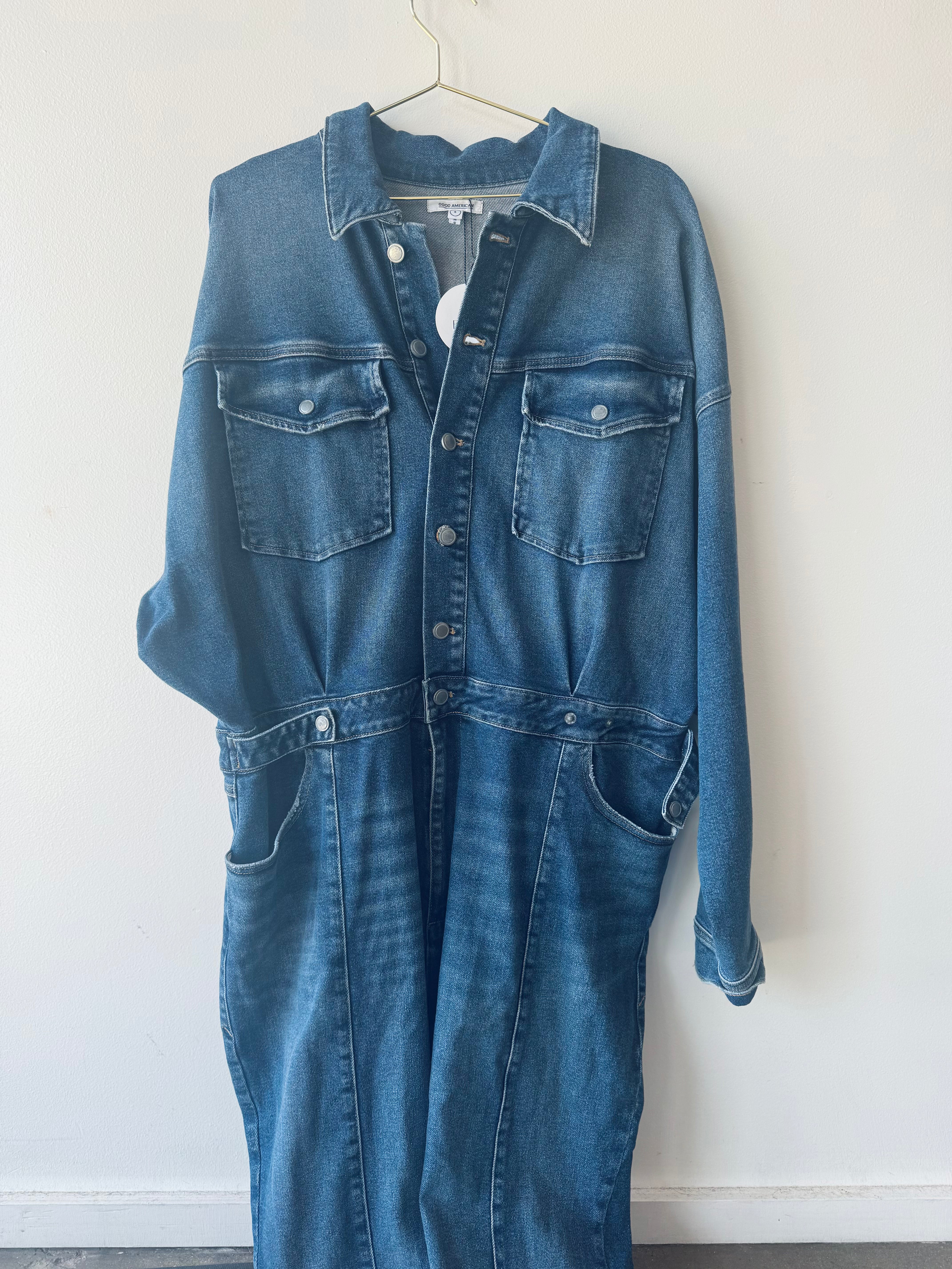 Blue Denim Jumpsuit