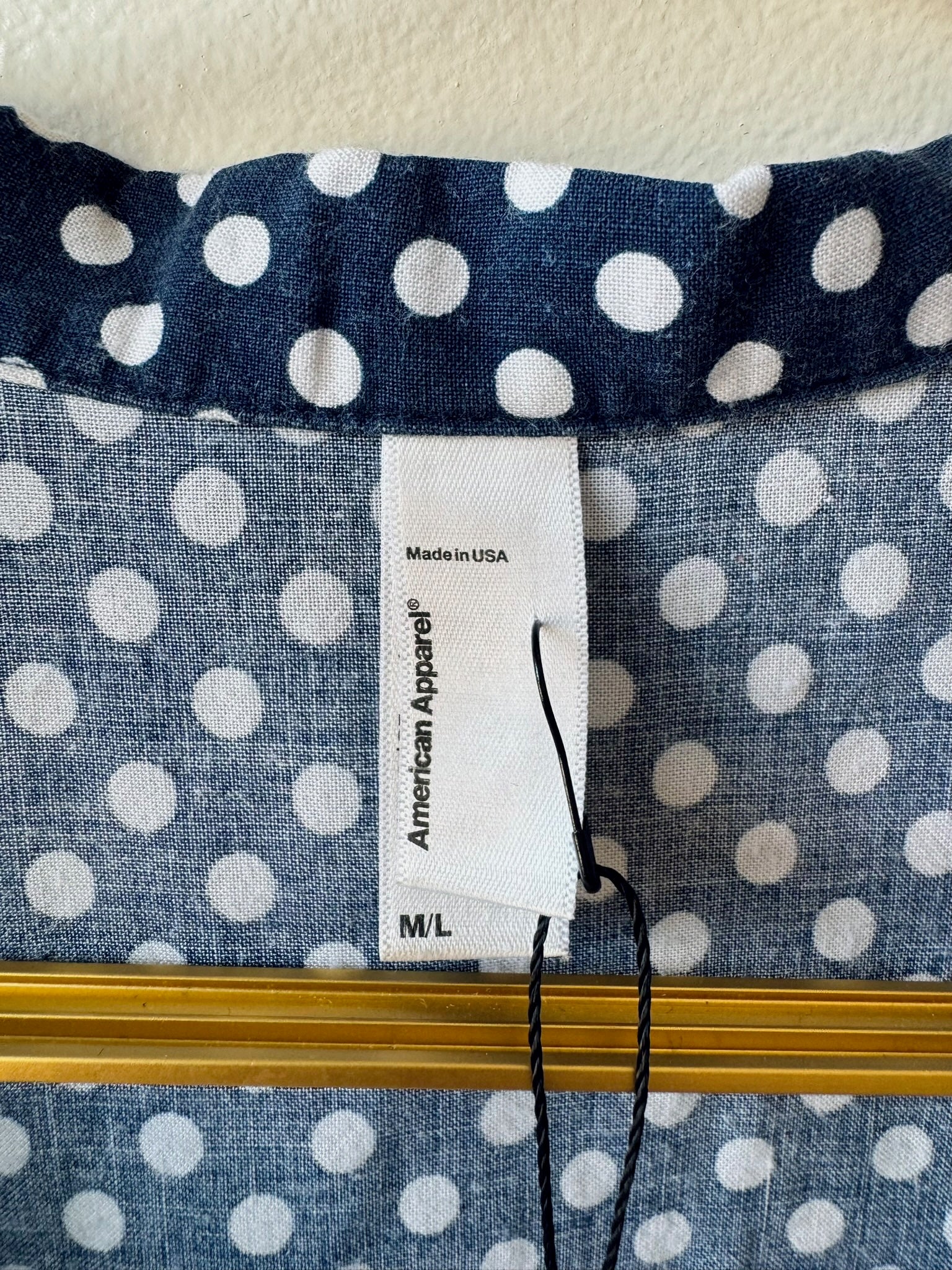 Polka Dot Tie Top