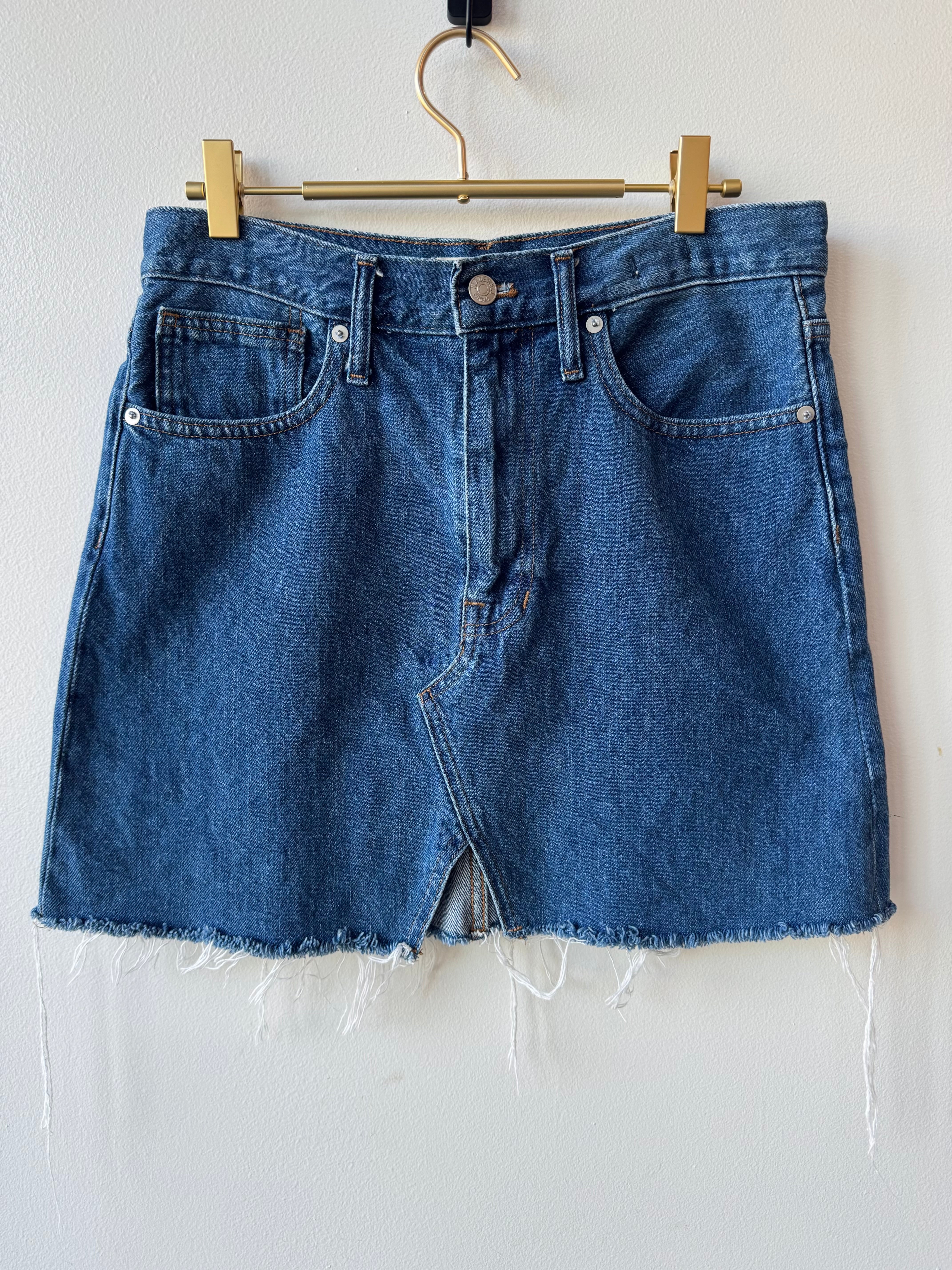 Madewell Classic Denim Skirt