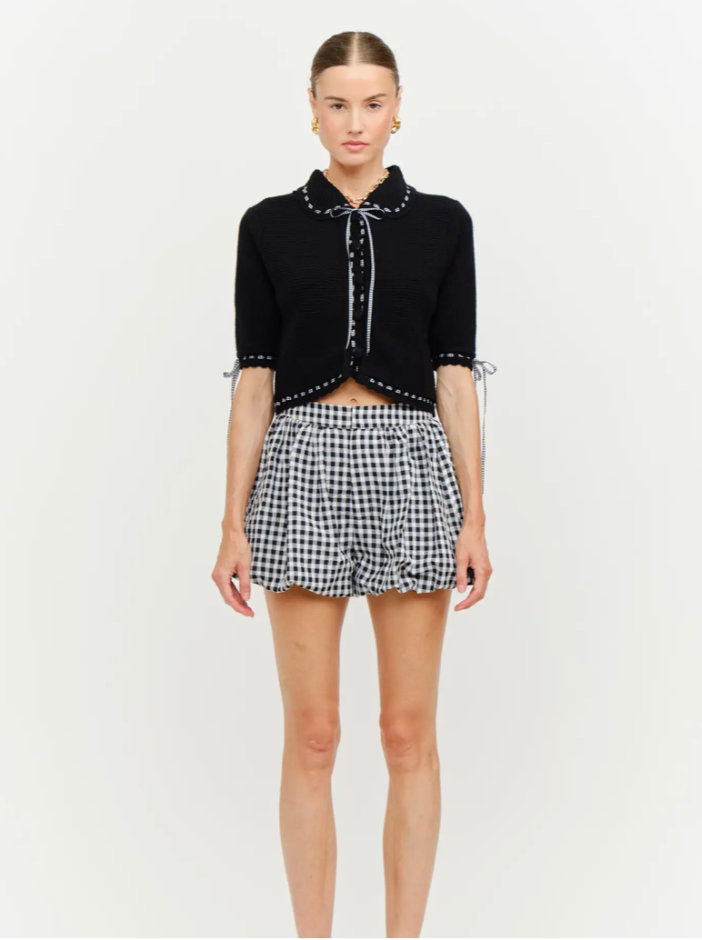 Lily Black Blouse