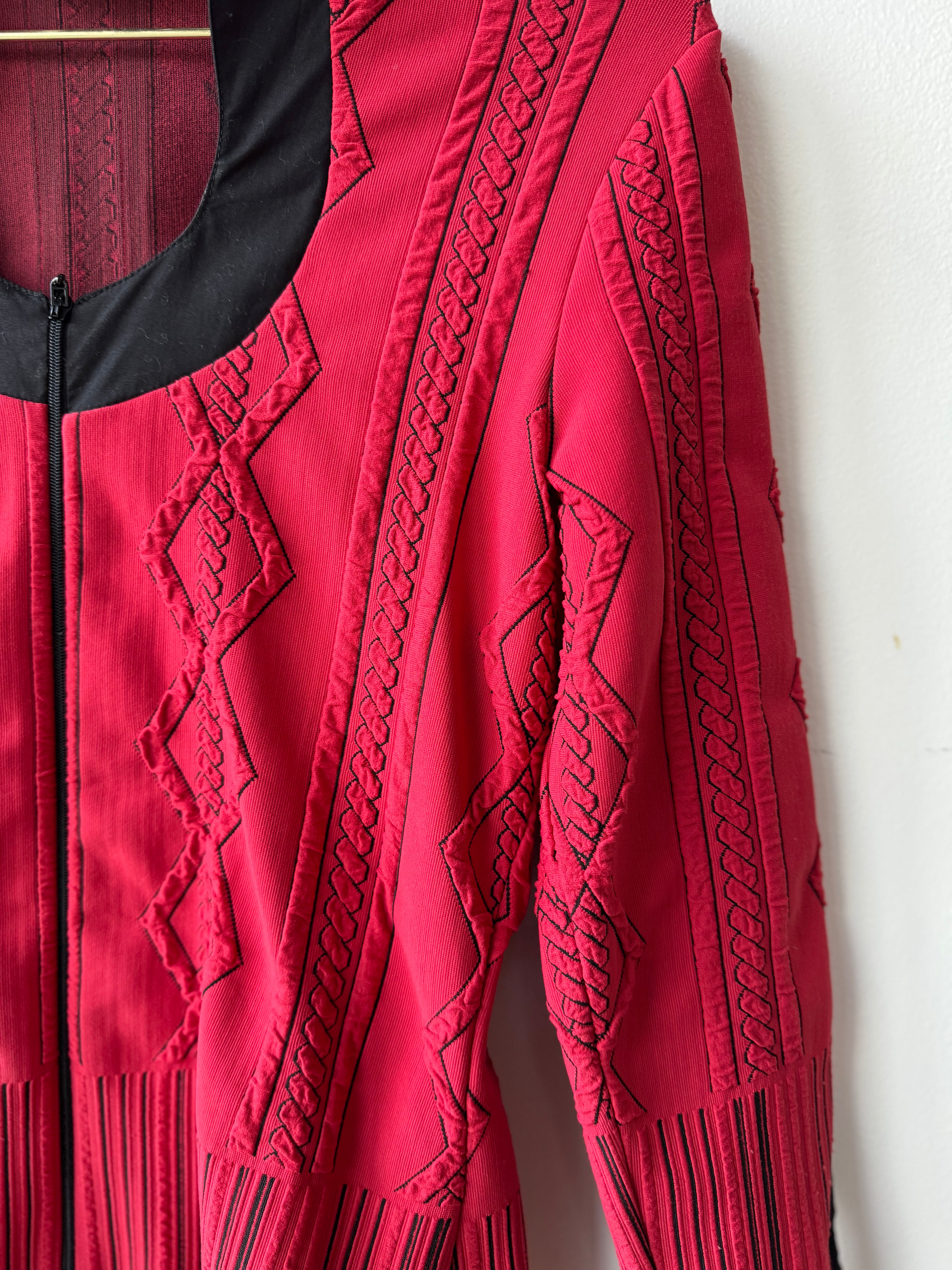 Stera Textured Zip-Up Jacket