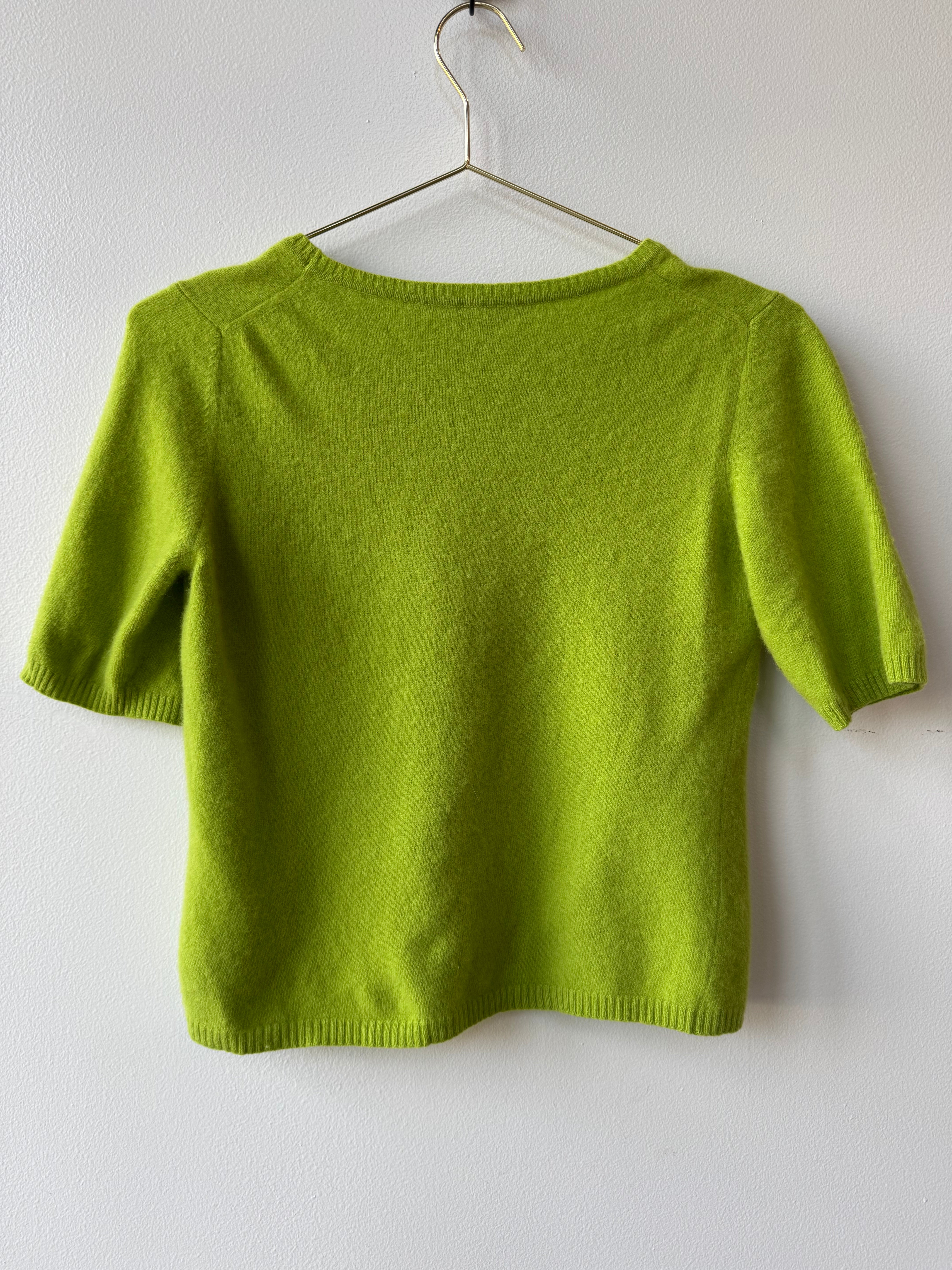 Short-sleeve Knit Top