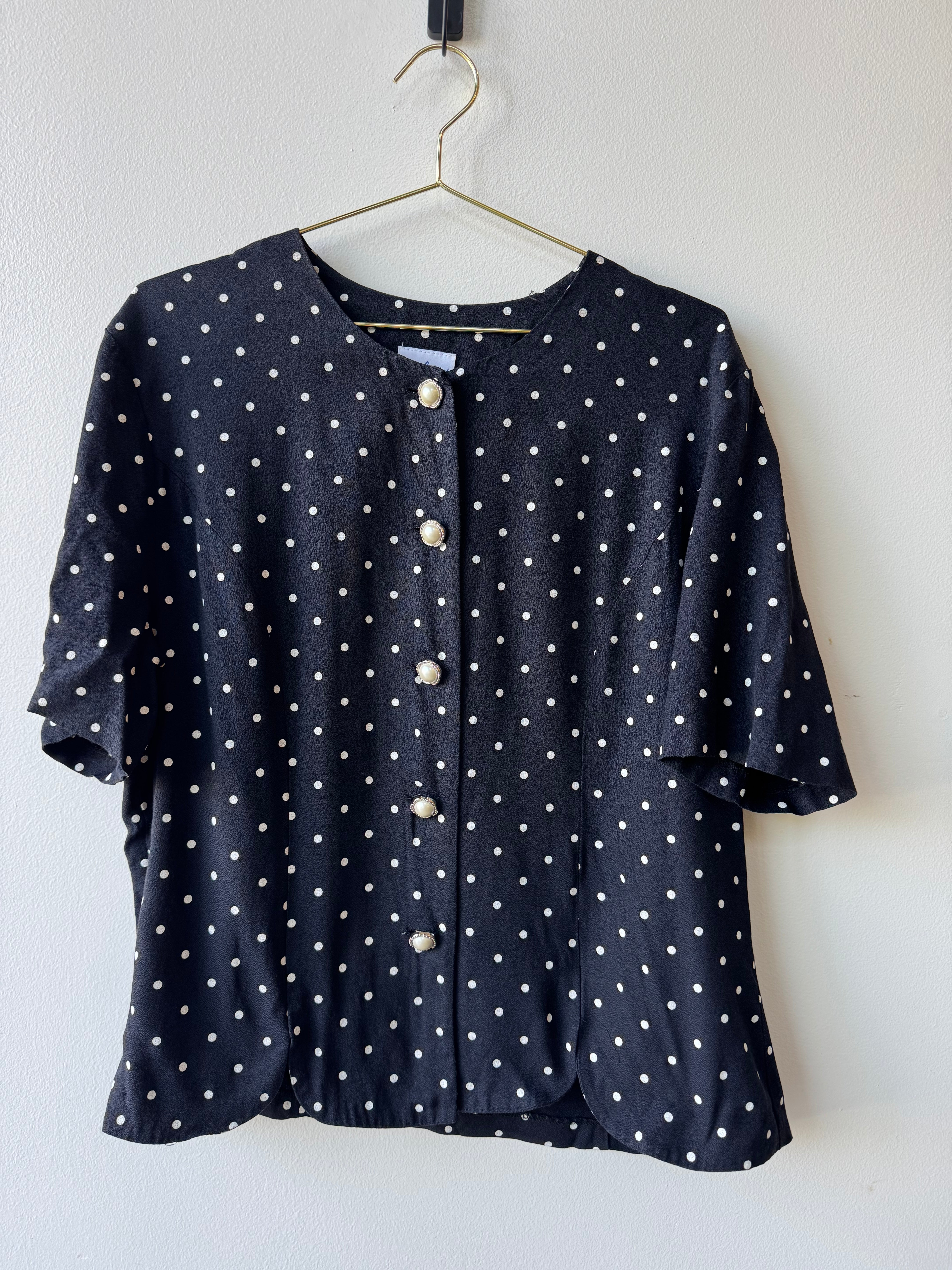 Good Times Polka Dot Blouse