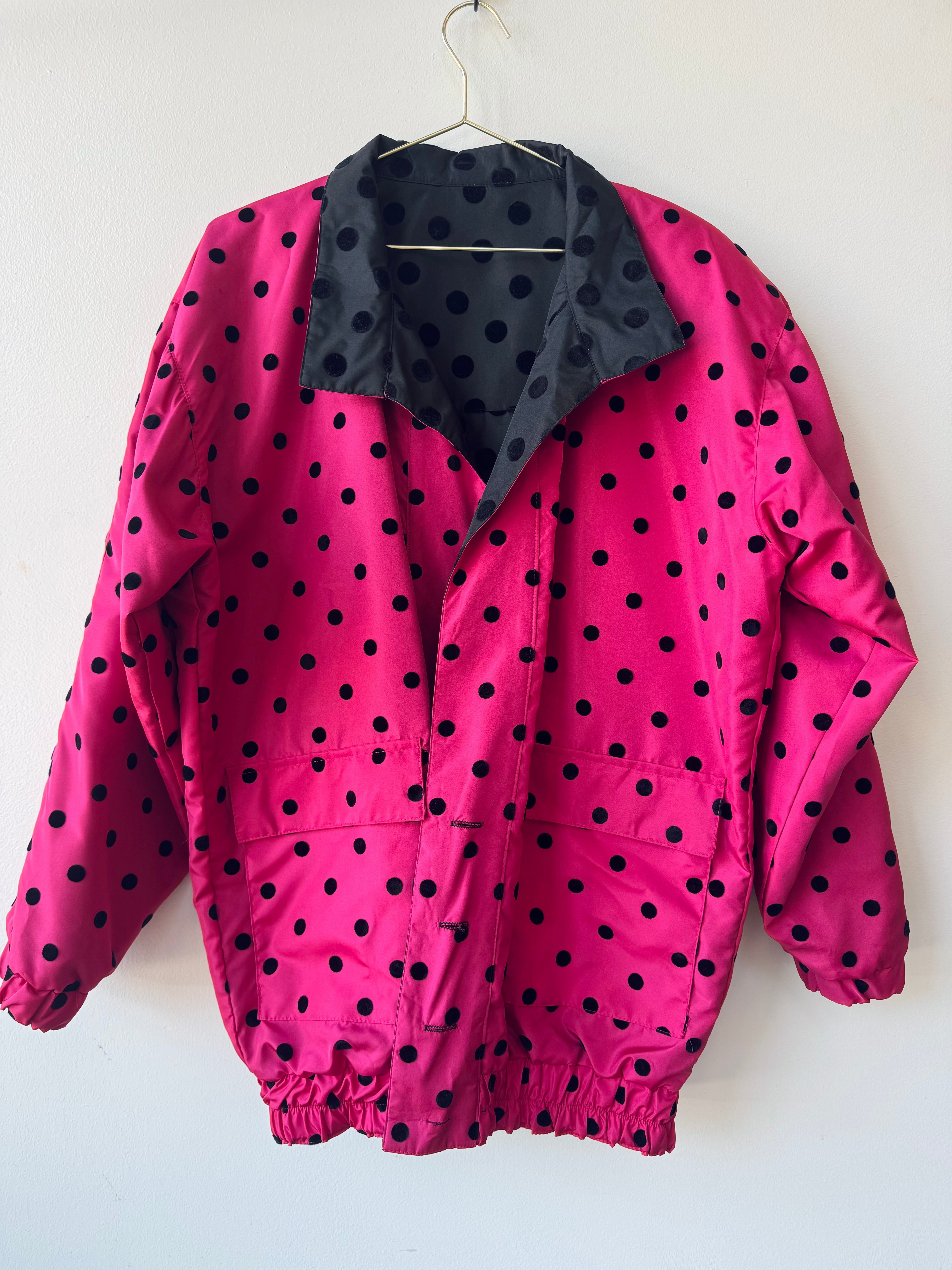 Reversible Vintage Bomber Windbreaker
