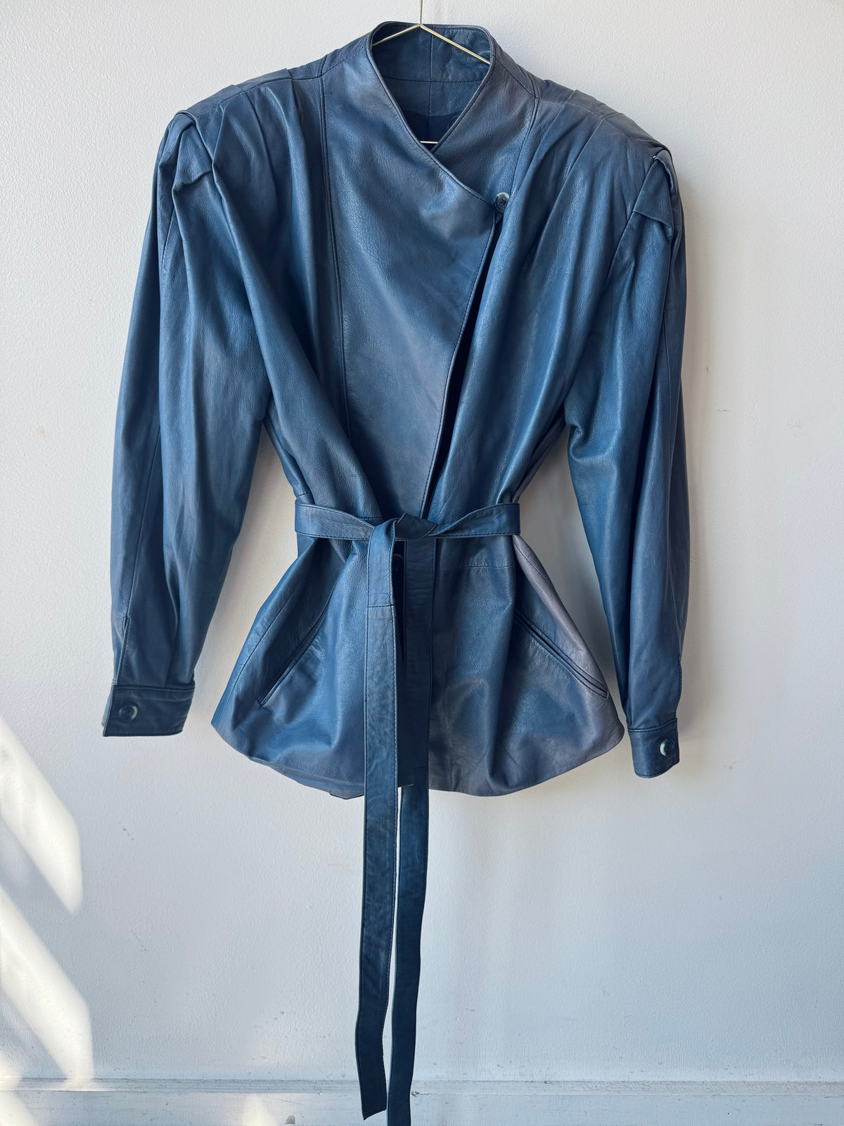 Iconic Wrap Leather Jacket