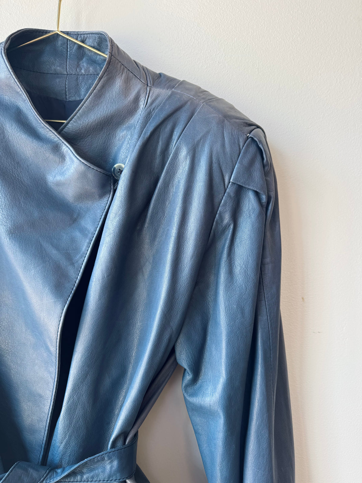 Iconic Wrap Leather Jacket