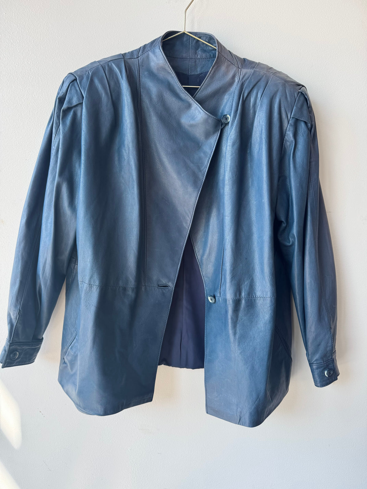 Iconic Wrap Leather Jacket