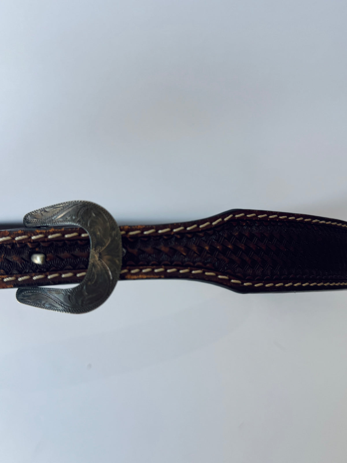 Braided Leather Belt