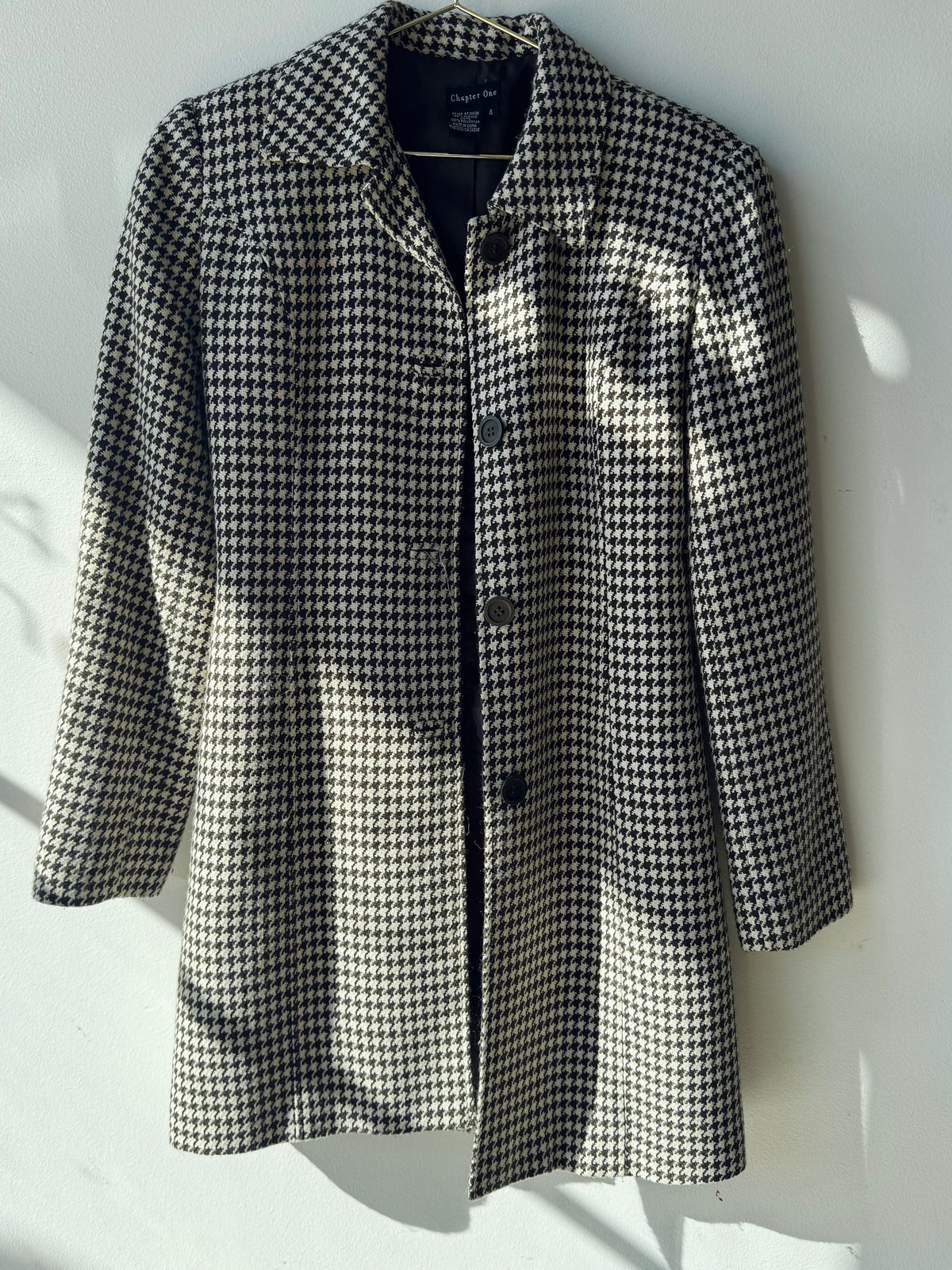 Houndstooth Coat