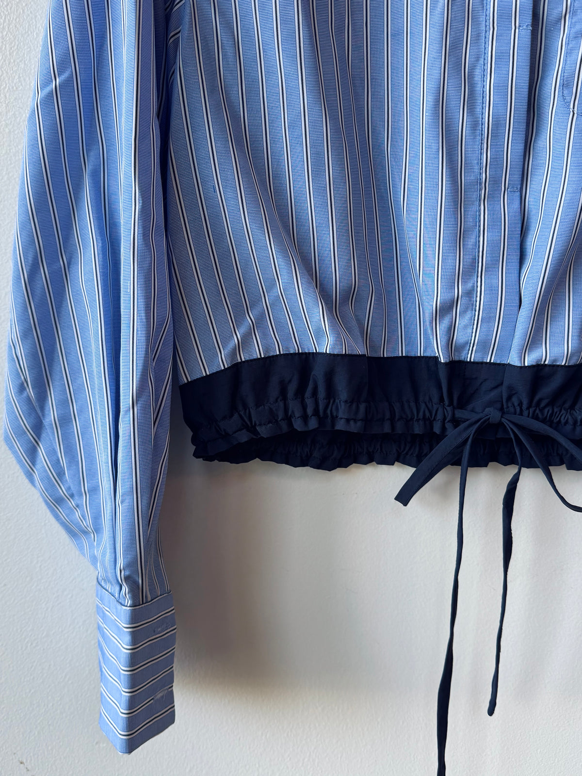 Elan Cinched Button Down Top