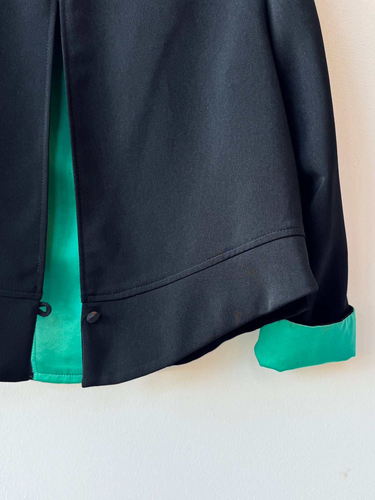 Black Button-Down Blazer