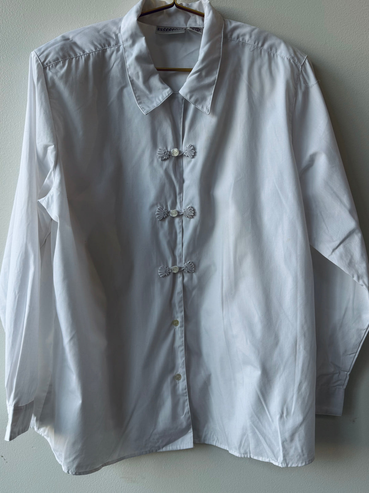 Frog Closure Blouse
