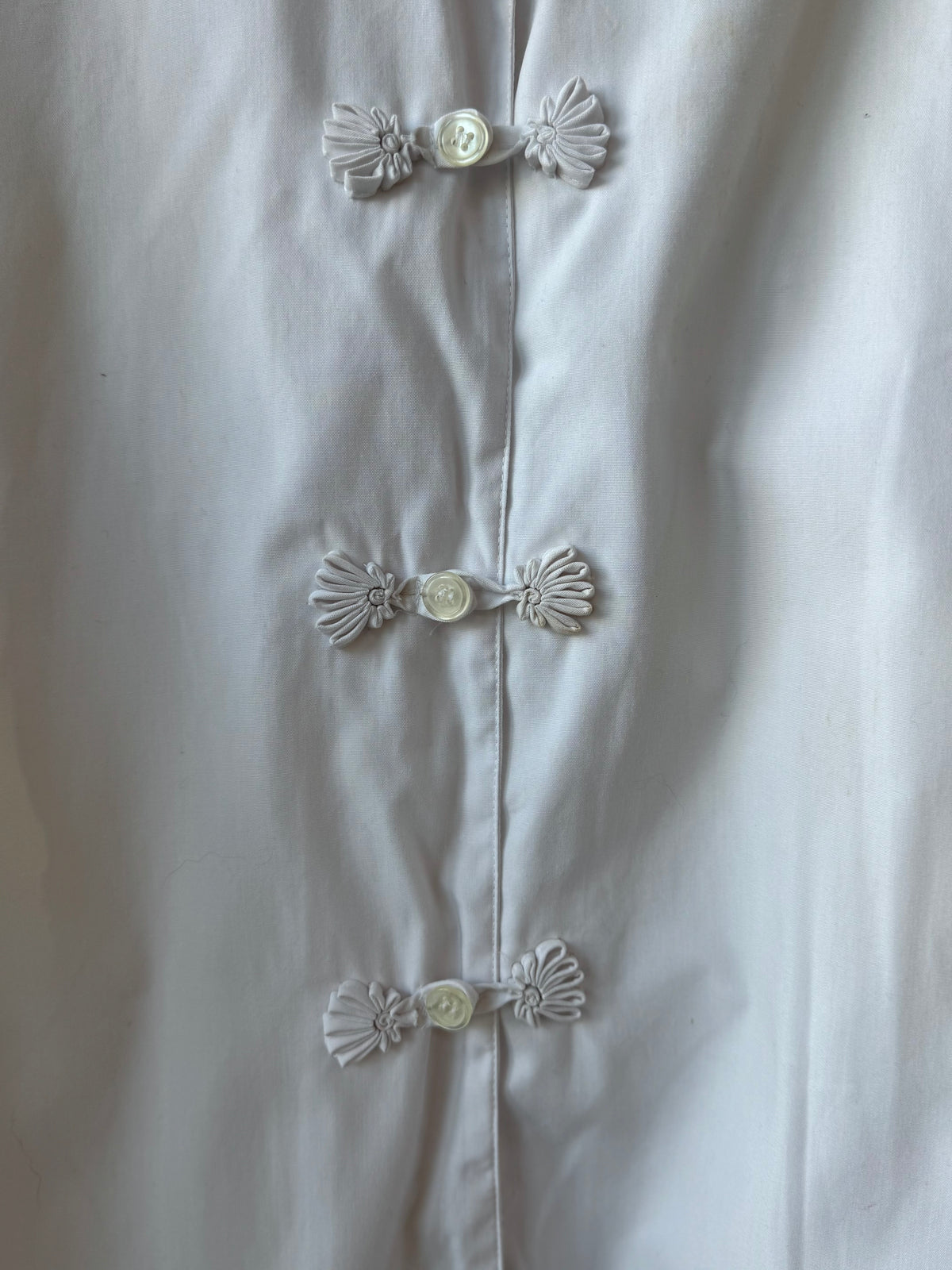 Frog Closure Blouse