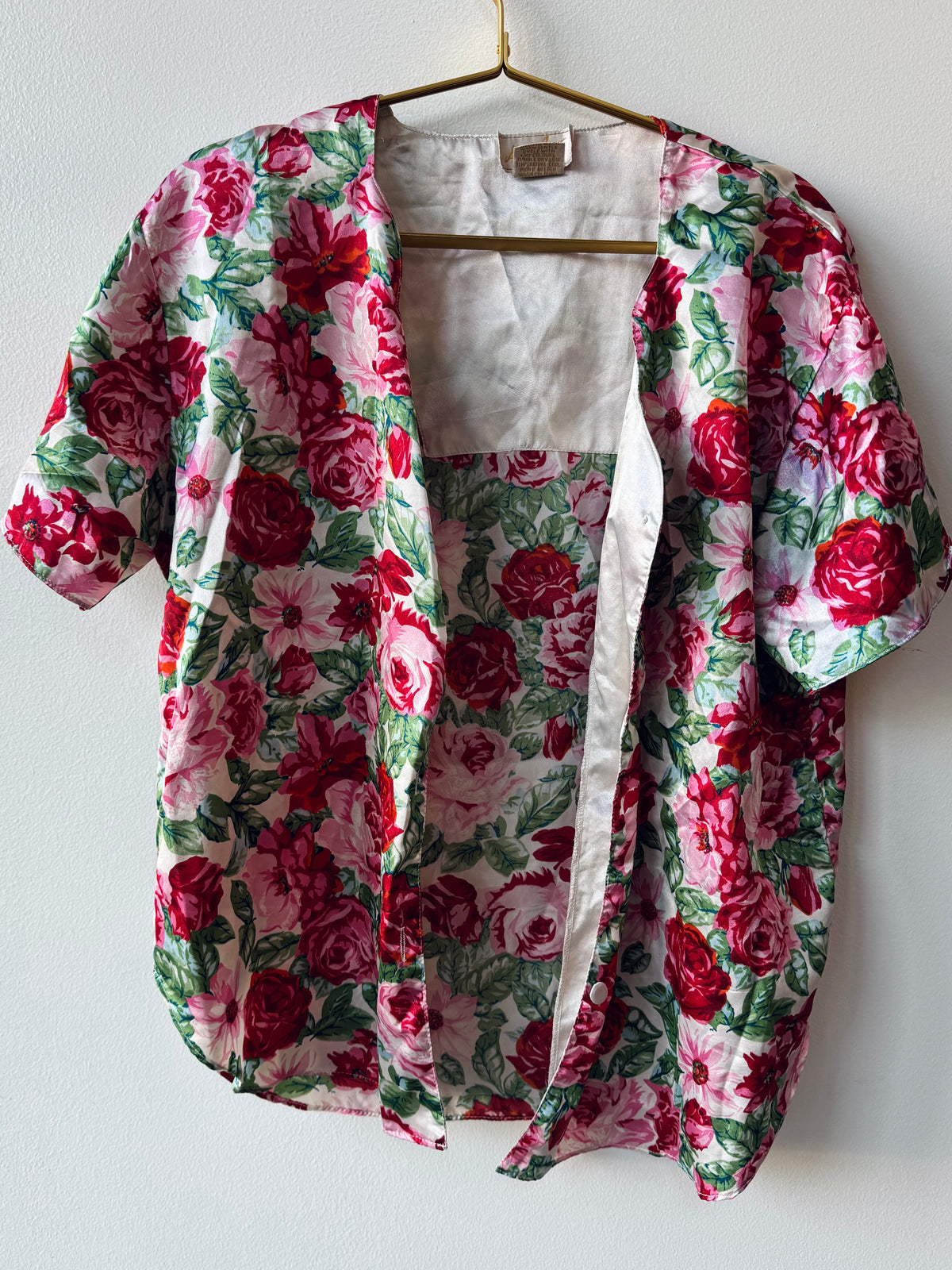Cabbage Rose Throw