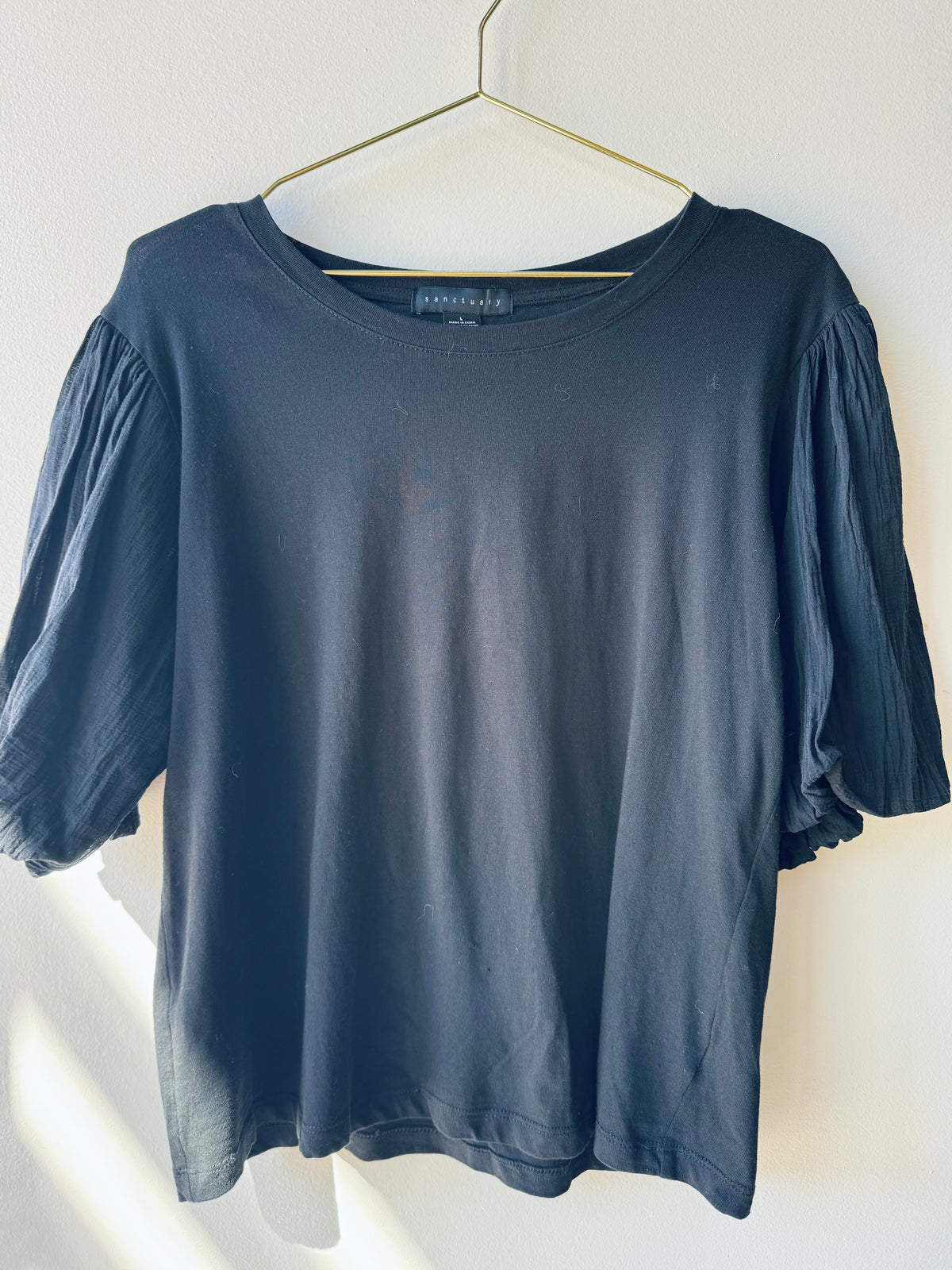 Sanctuary Puff Sleeve Tee