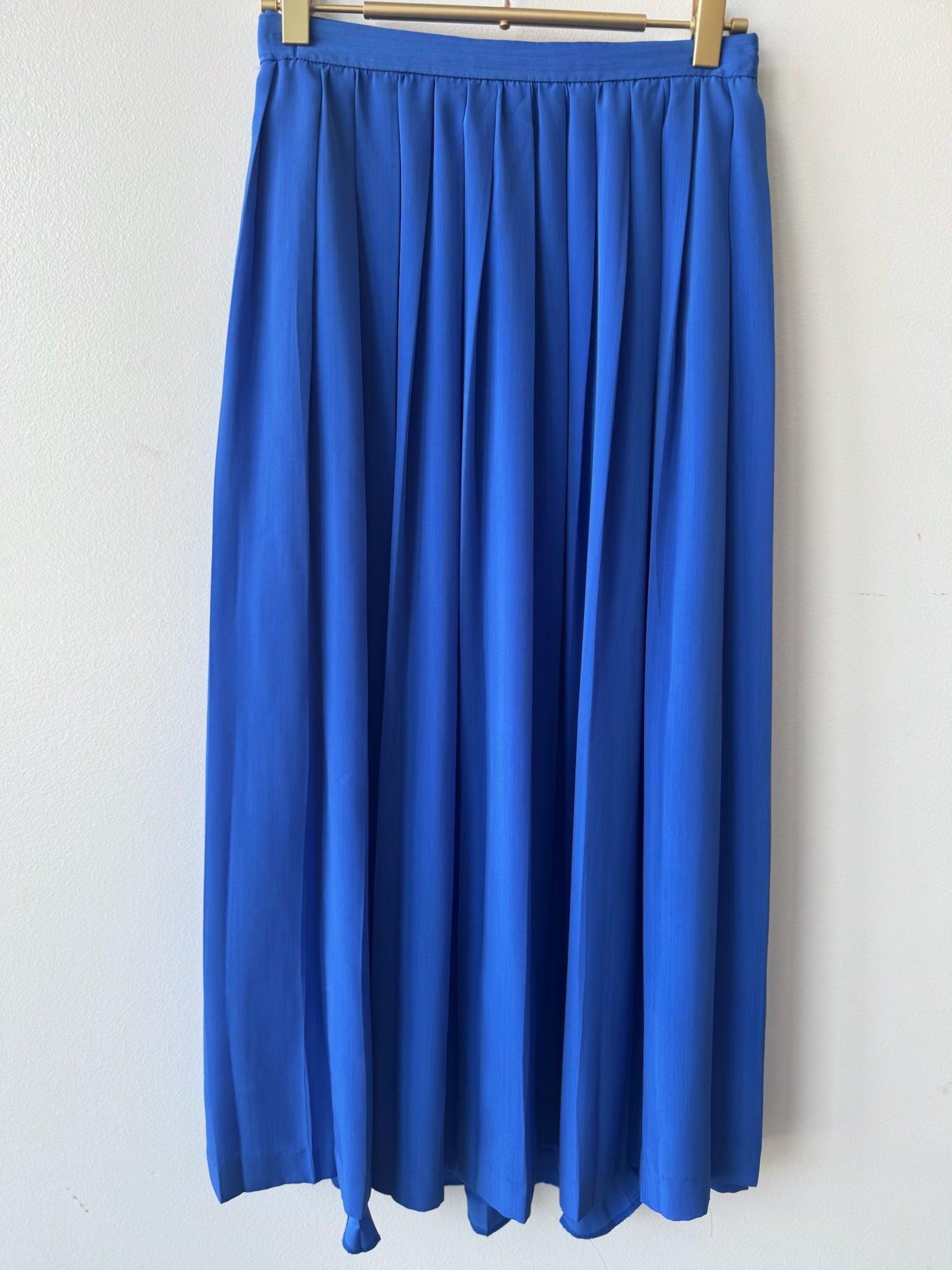 Pleated Midi Skirt