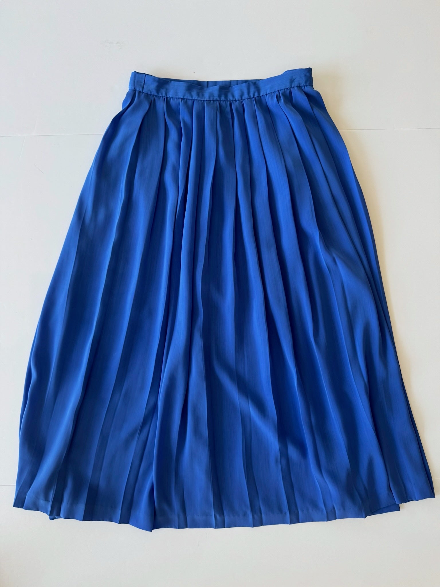 Pleated Midi Skirt
