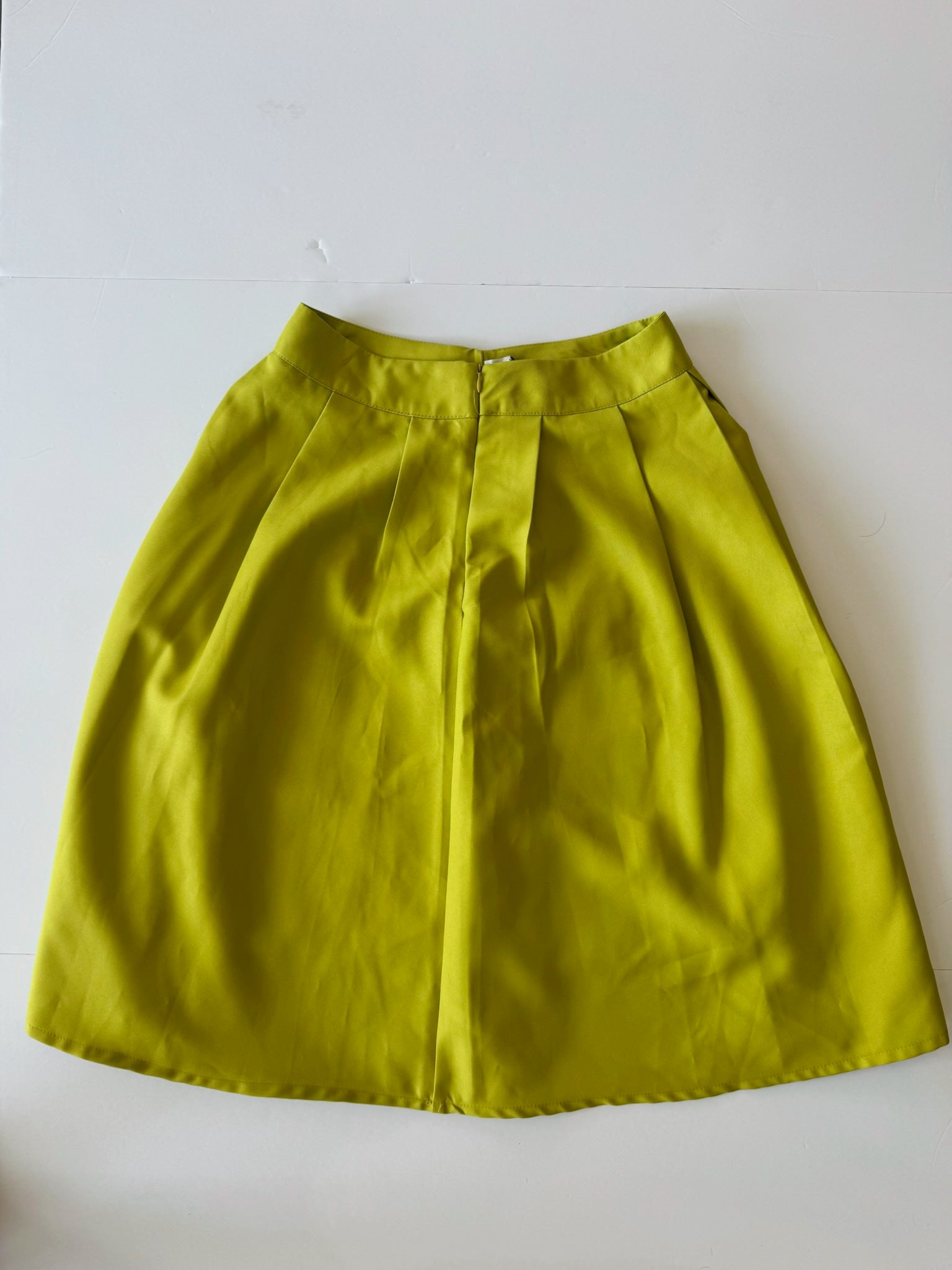 Vintage Chartreuse Skirt