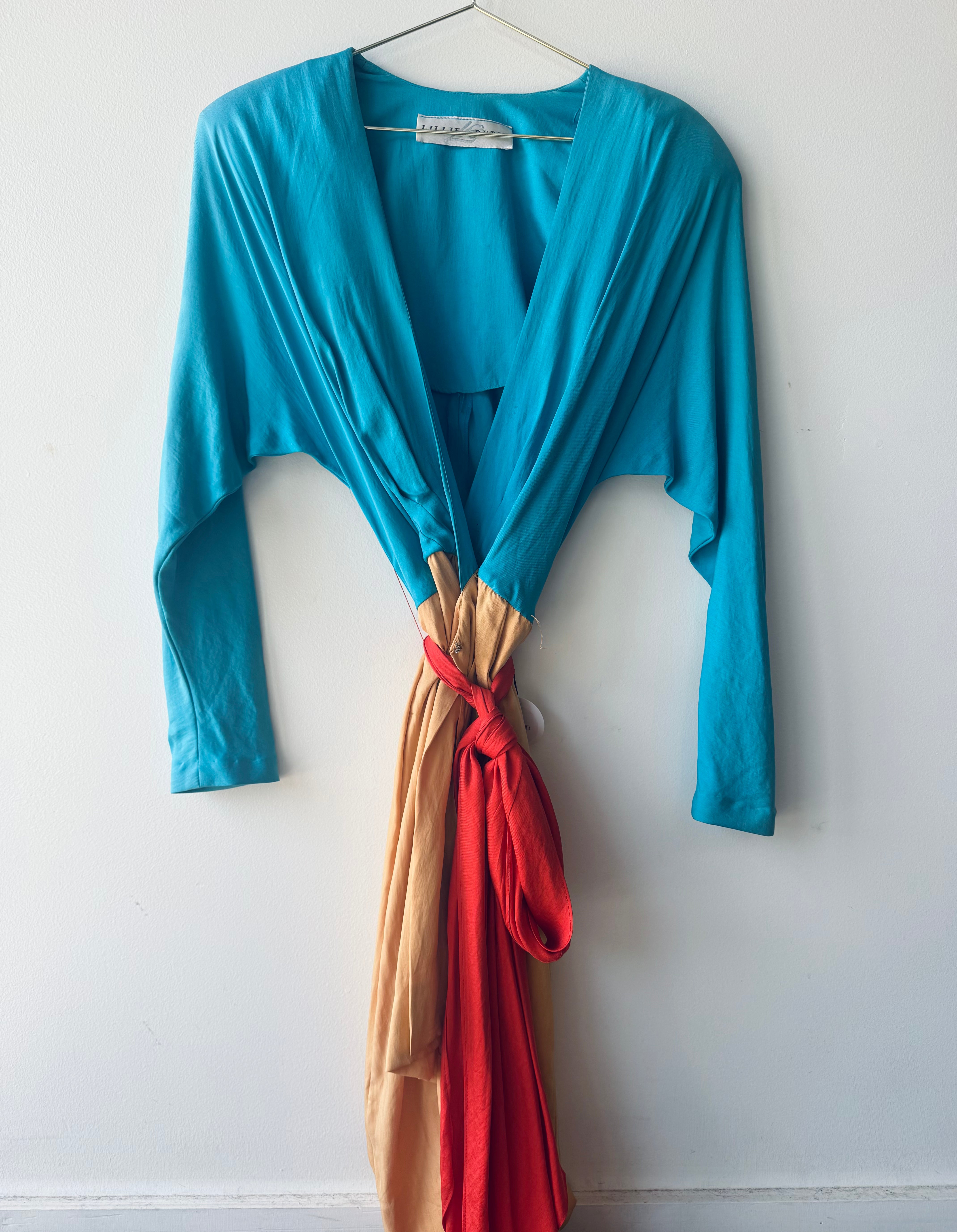 Vintage Colorblock Dress