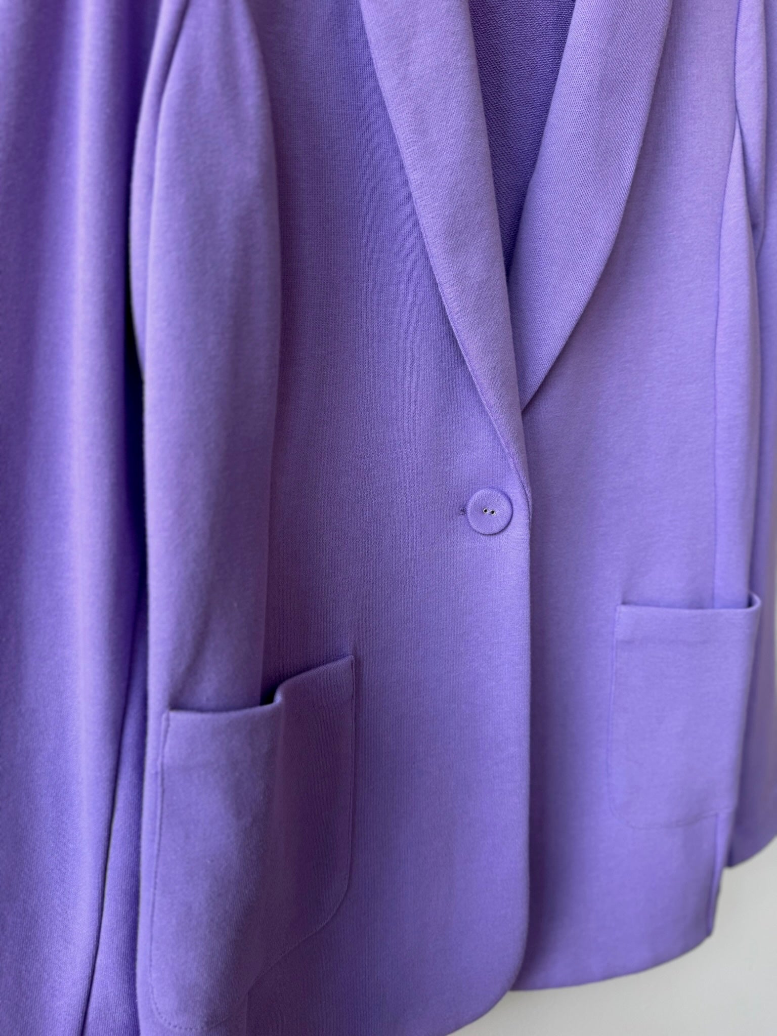 Marina Knit Shawl-Collar Blazer