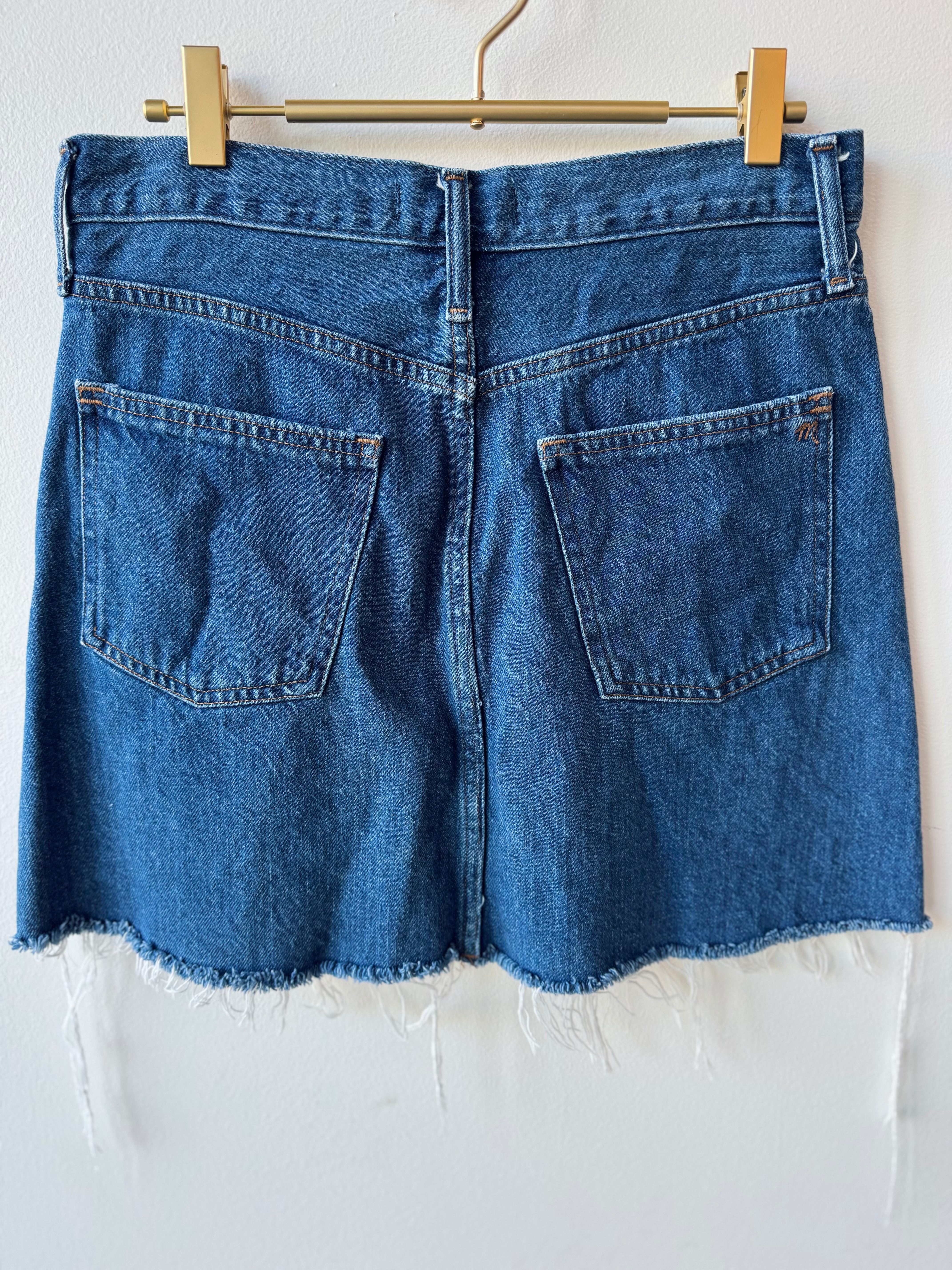 Madewell Classic Denim Skirt