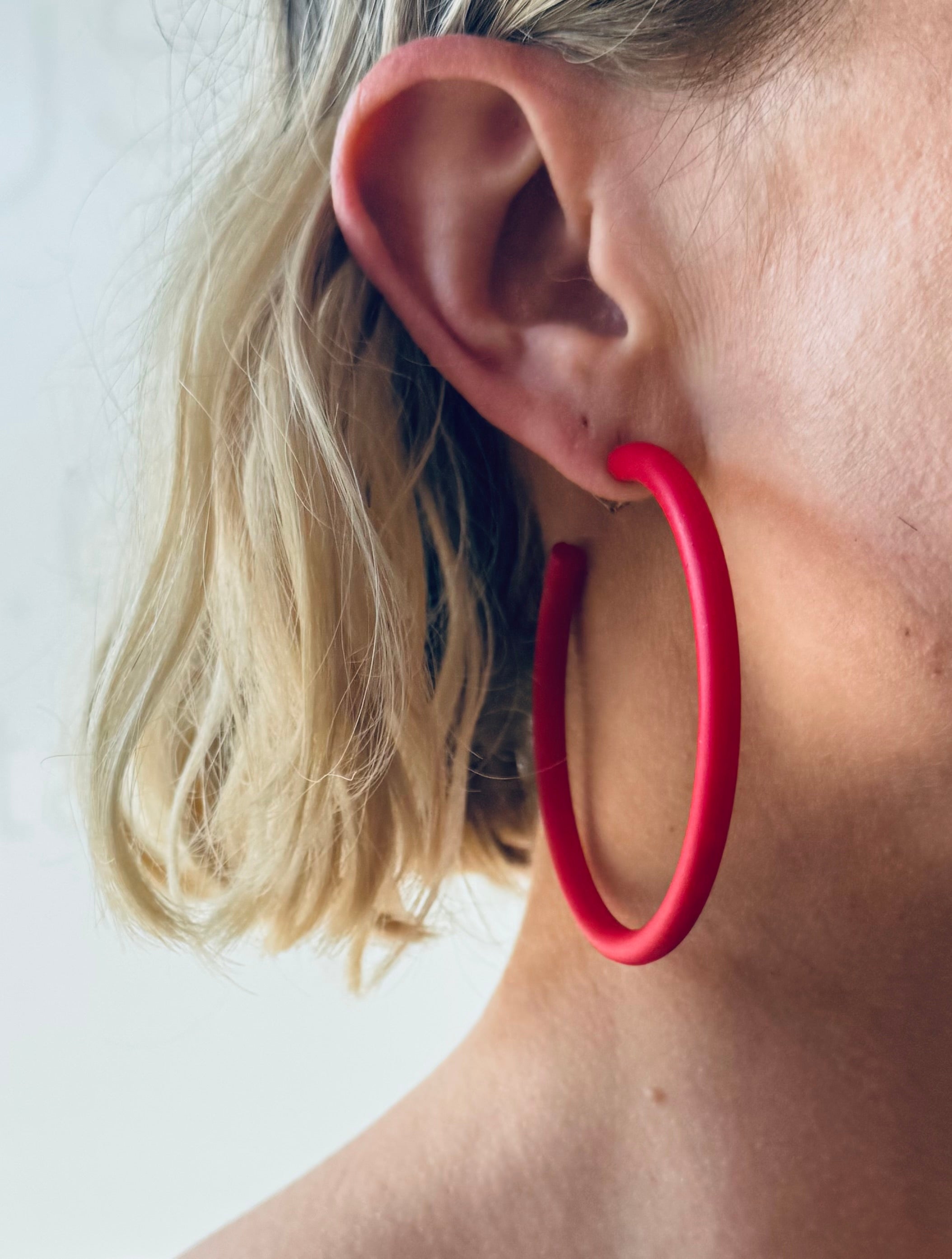 Cherry Halo Hoops